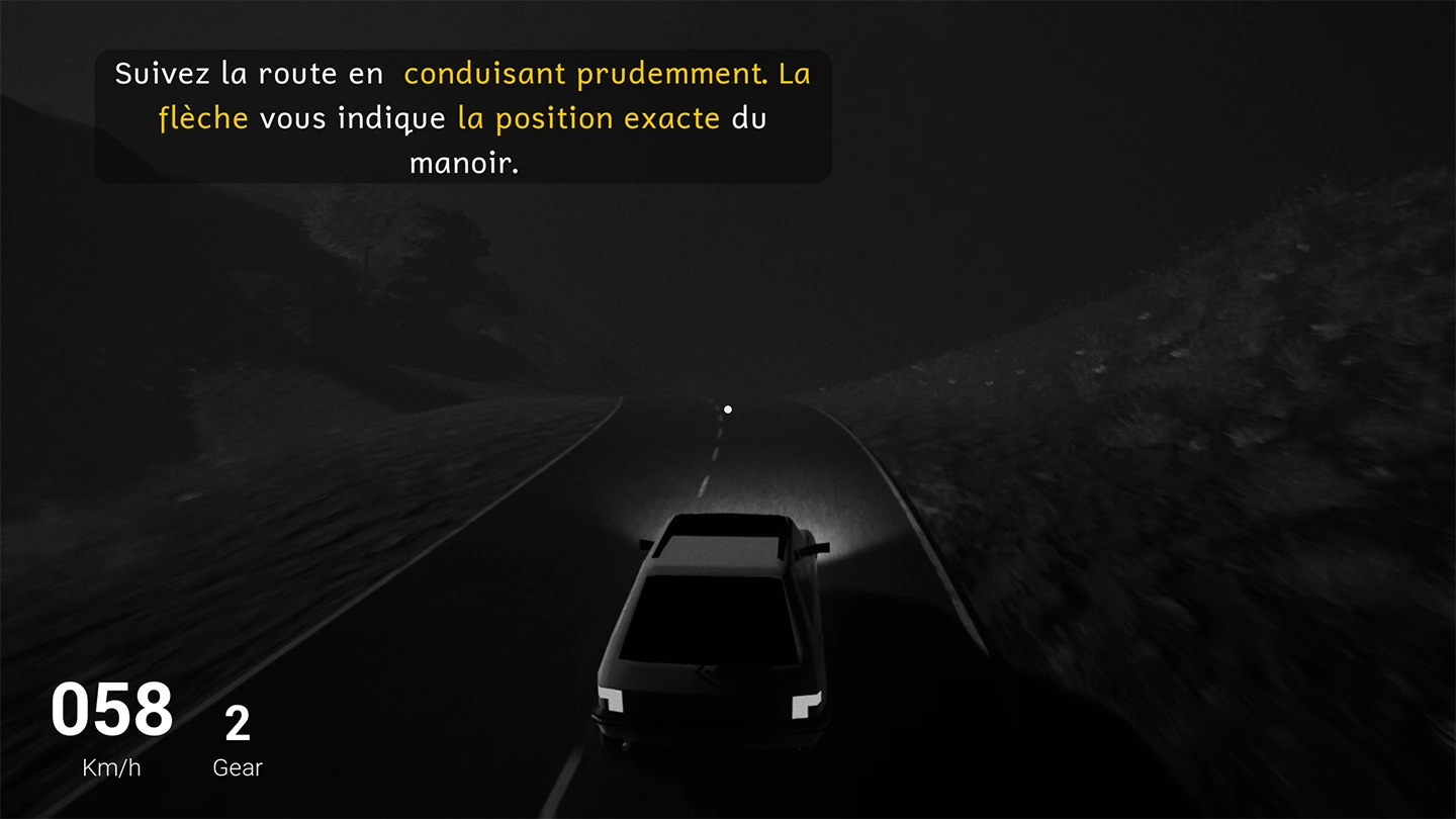 Image du jeu montrant le levier à activer lors du niveau du hangar