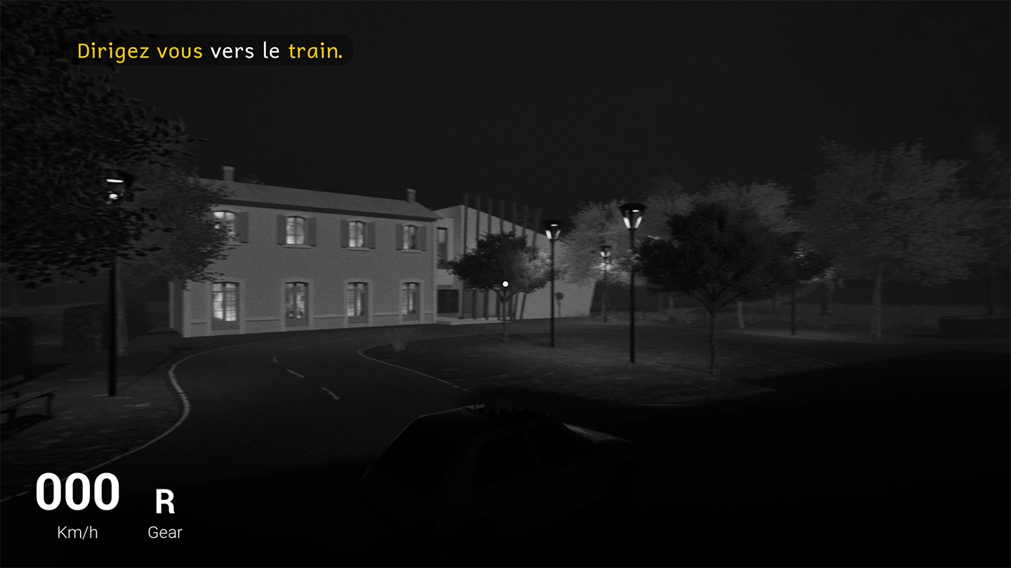 Image du jeu montrant un aperçus de la gare de Vertolaye